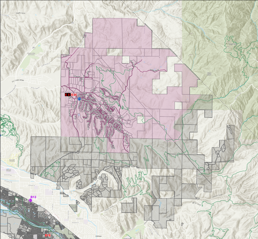 NACFR Service Area Map - Eagle Fire Department | Official Site